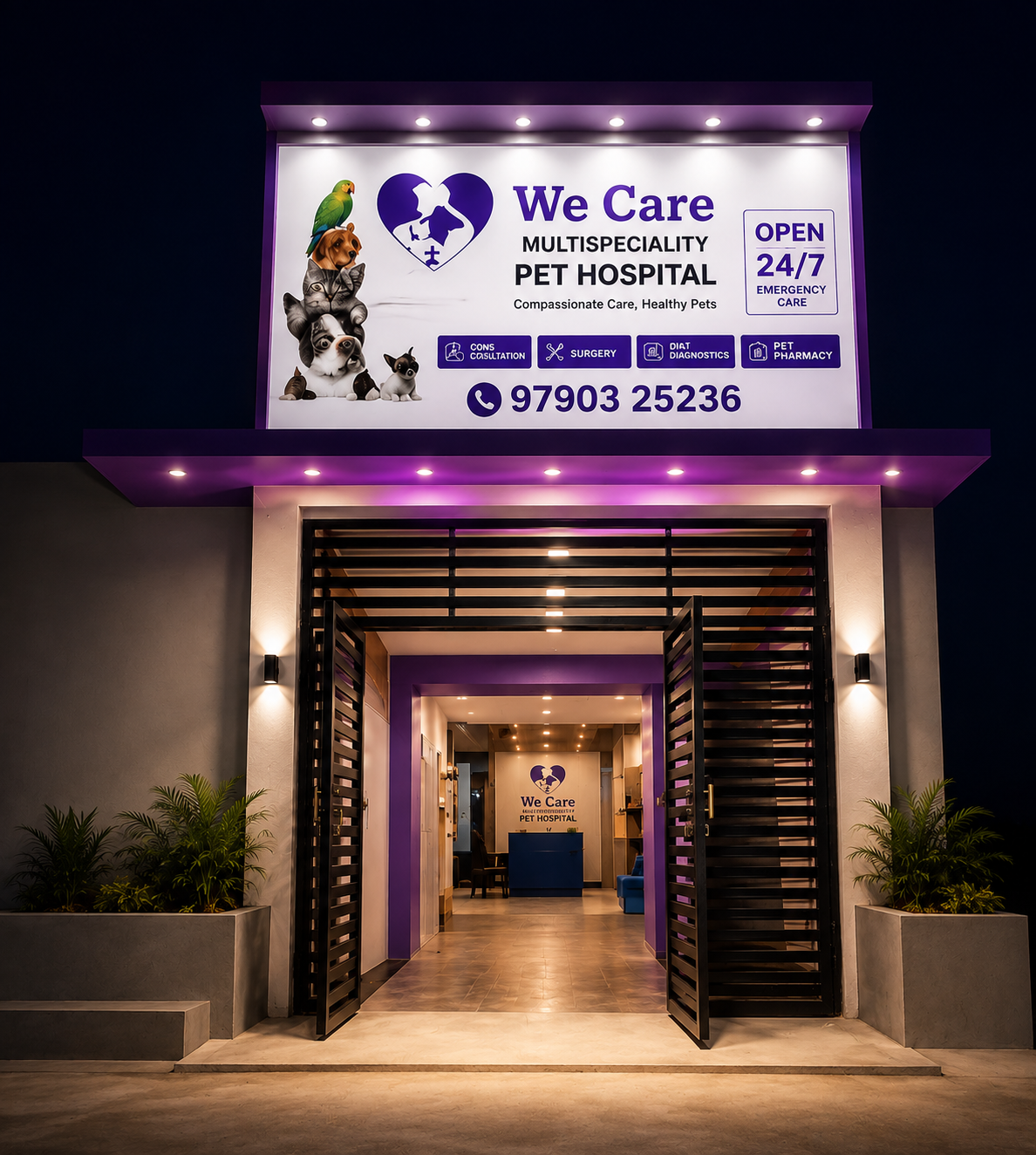 We Care Multi-Speciality Pet Clinic illustration